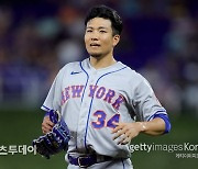 메츠 센가, MLB 데뷔전서 5.1이닝 8K 1실점…승리 수확