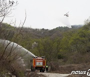 '산불3단계 한꺼번에 5곳' 첫 기록…영주·홍성·순천·함평·대전금산서 사투