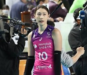 [포토]김연경,아쉬운 발걸음