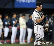 양의지 ‘적으로 만난 NC’ [MK포토]