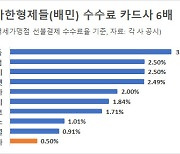 [결제수수료 격돌]㊤빅테크 페이, 카드사의 6배