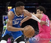 [NBA] ‘아데토쿤보 트리플더블’ 밀워키, 워싱턴 가볍게 제압