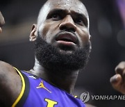 [NBA] '해결사 르브론 37점' 레이커스, 주전 빠진 유타에 진땀승