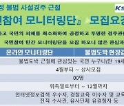 불법 사설경주 근절 국민 참여 모니터링단 모집