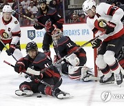 Senators Hurricanes Hockey