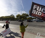 USA LOS ANGELES PROTEST TRUMP