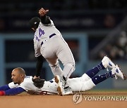 Rockies Dodgers Baseball