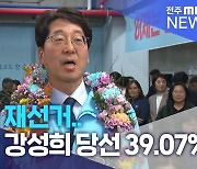 전주을 재선거..진보당 강성희 당선 39.07%