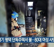 경기 평택 단독주택서 불…80대 여성 사망