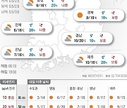 2023년 4월 7일 벚꽃 진 자리, 아침 기온도 뚝[오늘의 날씨]