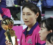 김연경, 아쉬운 준우승