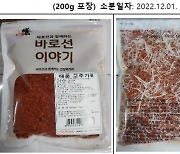 끓여도 안 죽는 식중독균···회수 들어간 고춧가루는