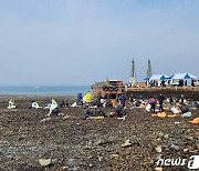 홍성 궁리항 예인선 기름유출 방제 작업