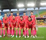 [포토] '조소현, 이금민 선발' 여자축구대표팀 스타팅 라인업