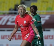 한국 여자 축구팀, 잠비아와 평가전서 5-2 화끈한 역전승