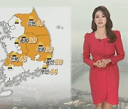 [날씨] 황사 유입, 공기질 '나쁨'…주말도 종일 쌀쌀