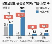 수협 조합 10곳 중 9곳 유동성 비율 100% 하회···자금인출 일시에 몰리면 못 돌려줄 수도