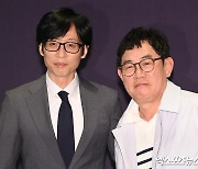 유재석-이경규 '결혼 축하한다 승기야!'[엑's HD포토]