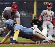 Cardinals Brewers Baseball