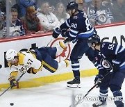 APTOPIX Predators Jets Hockey