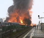 Germany Hamburg Fire