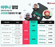 KT엠모바일 "가족 친구 아니어도 결합하면 데이터 최대 20GB"