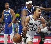 Spurs Mavericks Basketball