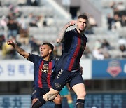 ‘대역전승 주역’ 수원FC 라스, K리그1 6R MVP 선정