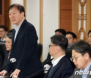 경찰제도발전위원회 참석하는 박인환 위원장