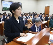 기후위기특별위, 업무보고하는 한화진 환경장관