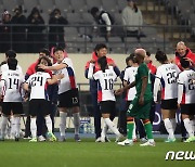 5대0 대승 거둔 대한민국 여자축구