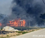 김진태 강원지사, 강릉 산불로 숨진 80대 주민에 ‘깊은 애도’ 표명