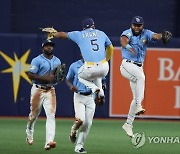 패배 모르는 탬파베이…36년 만의 MLB '개막 10연승' 달성