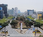 안산시청 앞 도로변 녹지공간에 '가로 숲길' 조성