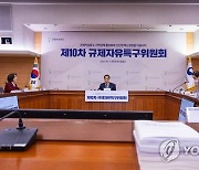 한덕수 총리, 10차 규제자유특구위원회에서 발언