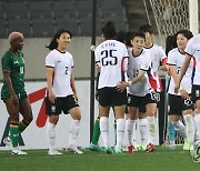 잠비아 2차전 5-0 승리한 한국