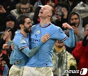 '홀란드 쐐기골' 맨시티, UCL 8강서 바이에른 뮌헨 3-0 완파