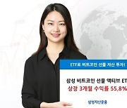 “상장 3개월 만에 55.8%↑”…삼성운용, 비트코인 선물 ETF 高高