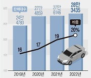 수입차업계 '돈잔치'…순이익보다 배당금 더 늘리기도