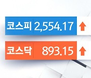 코스피, 상승 전환해 2550선 등락‥코스닥도 반등 시도