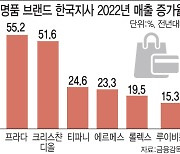 "살 사람은 산다"…명품업체, 역대급 불황에도 역대급 실적