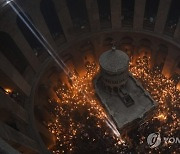 APTOPIX Israel Palestinians Orthodox Easter