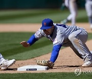 Mets Athletics Baseball