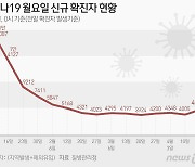 [그래픽]코로나19 월요일 신규 확진자 현황(17일)