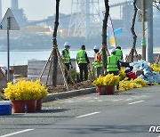 포항송도해수욕장 재개장 준비 착착