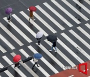 [내일날씨]전국에 돌풍·천둥·번개…대체로 흐리고 비