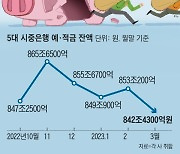 고작 3%라니, 적금 깼소… 주식·채권으로 ‘머니무브’