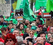 BELGIUM WORKERS SUPERMARKET PROTEST