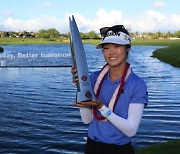 LPGA 첫 승 그레이스 김, 단숨에 세계랭킹 100위 진입..성유진 107위