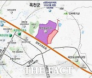 옥천제2농공단지 진입로 조성사업 속도